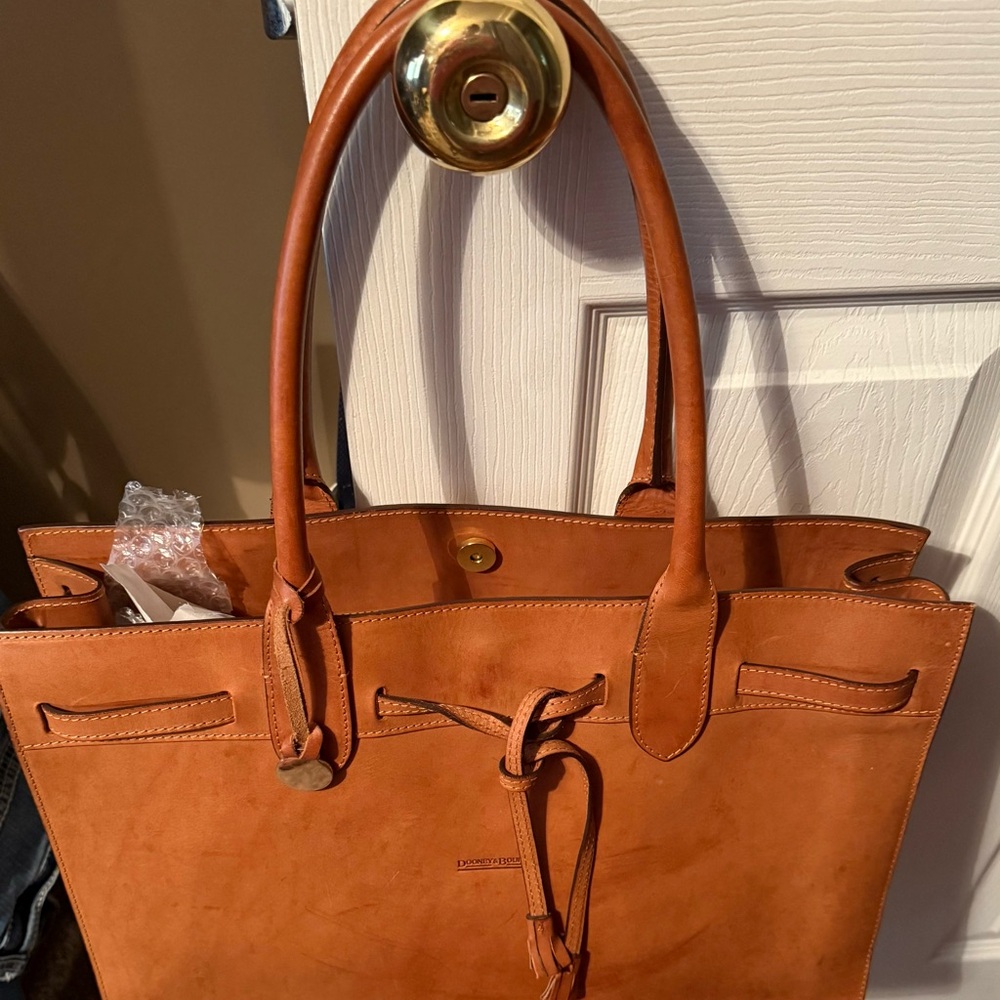 Dooney & Bourke Tan Leather Tote